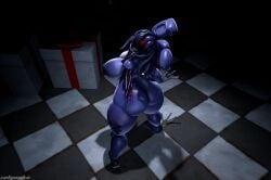 five_nights_at_freddy's from_behind rear_view tagme thick_thighs withered_bonnie