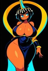 big_breasts eliza_(skullgirls) sexy tagme