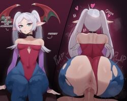 frieren from darkstalkers by fi zz ill