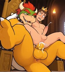 2boys abs age_difference ai_generated anal anal_sex anthro anthro_dominating_human anthro_penetrating_human ass back back_muscles bara big_dom_small_sub big_muscles big_pecs big_penis bowser canon_x_oc carrying carrying_partner cock_ring crown cum cum_drip cum_in_ass cum_inside cum_on_body cum_on_penis cum_while_penetrated cumshot daddy dilf dominant dominant_anthro dominant_male duo ejaculation epicfox epicthefox erection fangs gay gay_sex green_body hair holding_partner horn huge huge_balls huge_cock human human_on_anthro human_penetrated humansub hunk interspecies koopa larger_anthro larger_male male male/male male_only male_penetrated male_penetrating_male mario_(series) multicolored_body muscular muscular_anthro muscular_male nintendo nude older_anthro older_anthro_younger_human older_dom_younger_sub older_male older_man_and_younger_boy older_on_young older_penetrating_younger orgasm pecs penetration penis penis_in_ass red_hair reptile romantic romantic_couple scalie sex simultaneous_orgasms size_difference smaller_human smaller_male smaller_penetrated submissive submissive_human submissive_male super_mario_bros. yaoi yellow_body younger_human younger_male younger_penetrated