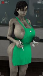 2025 2girls 3d angry angry_eyes angry_face apron apron_only big_breasts black_hair breasts busty cafe camera casual coffee common_infected_(l4d) common_infected_gyat_(soldierhunterm) completely_nude completely_nude_female female full_body hair huge_breasts humanoid iced_latte_with_breast_milk infected left_4_dead left_4_dead_(series) left_4_dead_2 male marker meme monster monster_girl nipples nude nude_female pov recording self_upload short_hair soldierhunterm source_filmmaker starbucks thick_ass thick_thighs touching_breast undead valve voluptuous voluptuous_female wet wet_body wet_pussy wet_skin wide_hips zombie zombie_girl