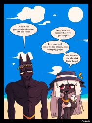 akitokit anubian_jackal anubis comic_page daughter father female furry_female incest jackal male ponporio_(artist)