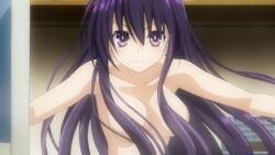 anime_girl bathroom blush cleavage date_a_live encouraging encouraging_viewer female female_focus female_only hair_covering_breasts hair_covering_nipples hair_over_breasts hair_over_nipples happy long_hair long_purple_hair looking_at_viewer pale-skinned_female pale_skin purple_eyes purple_hair schoolgirl seducing seductive_body sexy_pose shiny shiny_breasts shiny_eyes showing_belly showing_bra showing_breasts showing_off showing_off_breasts skirt smile smiling smiling_at_viewer yatogami_shido yatogami_tohka