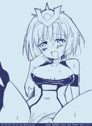 1girls artist_request breasts mazinger mazinger_z robot_girls_z sketch z-chan