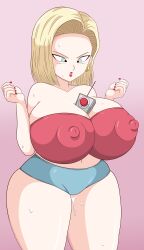 android 18 from dragon ball by toshiso