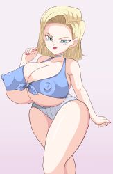 android 18 from dragon ball by toshiso