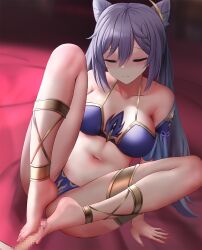 keqing (genshin impact) from genshin impact by ginhaha