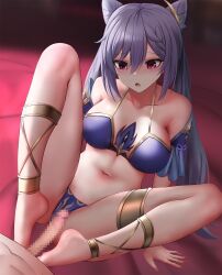 keqing (genshin impact) from genshin impact by ginhaha