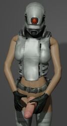 3:4 3d 3d_(artwork) armor belt big_penis bottomless bulletproof_vest combine combine_assassin dickgirl female_assassin futa_only futanari gas_mask gloves grey_background gynomorph half-life half-life_2 half-life_2_beta helmet mask navel partially_clothed partially_nude penis simple_background solo solo_futa transhuman valve vest