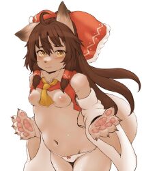 hakurei reimu from touhou by hawthorn
