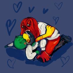 btoonnico606 don't_hug_me_i'm_scared duck_guy_(dhmis) male male_only red_guy_(dhmis)