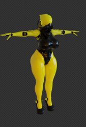 haydee from haydee (game) by qzk forte