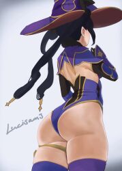 mona (genshin impact) from genshin impact by lucisam