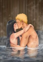 1boy 1boy1girl 1girls bath bathing black_hair blonde_hair blue_hair blush breast_press breasts closed_eyes couple embrace embracing facial_markings female hi_res highres hot_spring hyuuga_hinata kissing light-skinned_female light-skinned_male light_skin male male/female medium_breasts naked naruto naruto:_the_last naruto_(series) naruto_shippuden nude nude_female nude_male pale-skinned_female pale_skin pandacapuccino perky_breasts shounen_jump straight topless topless_female topless_male uzumaki_naruto voluptuous wet wet_body wet_skin whisker_markings whiskers yellow_hair