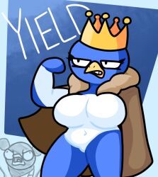 big_breasts breasts female king_penguin_(mario_movie) lewdewott mario_(series) nintendo penguin_(mario) rule_63 super_mario_bros._(2023_film)