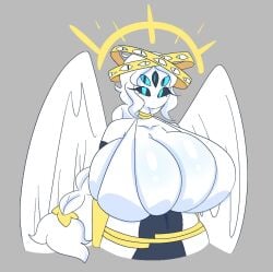 angel biblically_accurate_angel big_breasts huge_breasts massive_breasts milf oddly_bally seraphina_(oddly_bally)