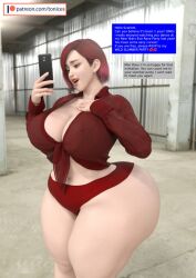 1girls 3d athletic athletic_female big_ass big_breasts bimbo breasts busty cleavage curvaceous curvy female female_only fit fit_female hips hourglass_figure huge_ass huge_breasts human large_ass large_breasts legs light-skinned_female light_skin lips original original_character scarlett_st._pierre thick thick_legs thick_thighs thighs tonices top_heavy upper_body voluptuous wide_hips