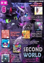 2017 advertisement angry applejack_(mlp) art_pack arthropod black_body black_fur black_hair blue_eyes blush bodily_fluids book changeling clenched_teeth comic cover cover_art cover_page crossover cum cum_on_face digital_media_(artwork) discord_(mlp) duo english_text equid equine fan_character female feral fetlocks fhtng_the_unspeakable friendship_is_magic fur generation_2_pokemon genital_fluids green_sclera grey_body grey_fur hair hasbro highlights_(coloring) hooves horn horse king_sombra_(mlp) legendary_pokemon long_hair long_horn looking_at_viewer looking_back looking_back_at_viewer lugia lying magic male male/female mammal my_little_pony nintendo oleander_(tfh) on_back on_top pink_highlights pokemon pokemon_(species) pony queen_chrysalis_(mlp) red_eyes second_world sharp_teeth sitting smile teeth text them's_fightin'_herds twilight_sparkle_(mlp) underhoof unicorn vavacung video_games vinyl_scratch_(mlp)