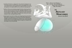 absurd_res anthro arms_tied balls balls_expansion big_balls big_penis bodily_fluids bound clenched_teeth dialogue digital_drawing_(artwork) digital_media_(artwork) digitigrade dragon english_text erection expansion genital_expansion genital_fluids genitals glowing glowing_balls glowing_genitalia hi_res horn huge_balls huge_cock humanoid_genitalia humanoid_penis hyper hyper_balls hyper_genitalia hyper_penis keinga legs_tied magic male male_only nude open_mouth penis penis_expansion restraints scalie simple_background solo sweat teeth text