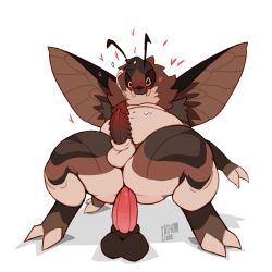 1:1 anal anal_masturbation anal_orgasm anal_sex animal_genitalia antennae_(anatomy) anthro arthropod balls bee belly big_belly blush bodily_fluids cum cum_while_penetrated dildo dildo_sitting ejaculation erection fathomcube fur genital_fluids genitals hands-free heart_symbol hi_res hymenopteran insects male male_penetrated masturbation nude object_in_ass orgasm overweight overweight_anthro overweight_male penetration penis sex_toy sex_toy_in_ass sex_toy_insertion sheath simple_background solo thick_thighs toying_self wings