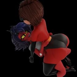 1futa 1girls 3d ass ass_focus assjob bubble_butt crossover elastigirl fat_ass female futa_on_female futanari helen_parr helluva_boss heperson heroine high_heels huge_ass hypnosis milf milf_body millie_(helluva_boss) mind_control short_hair shortstack the_incredibles thick thick_ass thick_thighs thighs tight_clothing