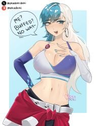 luna snow from marvel by mokadoki