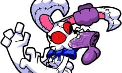 1boy 1girls algob4v anthro bav blowjob bodily_fluids bow_tie buckteeth curvy_figure digital_media_(artwork) disembodied_hand disembodied_penis ear_grab ear_pull eyelashes fellatio female female_focus five_nights_at_freddy's five_nights_at_freddy's:_security_breach five_nights_at_frickbears five_nights_at_frickbears_3 forced forced_blowjob forced_fellatio forced_oral genitals hi_res lagomorph leporid long_ears male male/female mammal michael_afton oral oral_sex penile penis penis_in_mouth pixel_(artwork) purple_penis questionable_consent rabbit red_sclera round_tail saliva saliva_on_penis scottgames seam_(sewing) sex shocked sideways_oral simple_background small_tail stretched_mouth tail teeth vannabelle_(frickbears_3) vannabelle_dewlap vanny vanny_(fnaf) whiskers