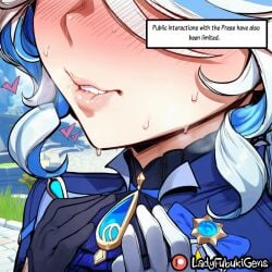 ai_generated caption comic comic_page furina_(genshin_impact) genshin_impact image_set ladyfubuki