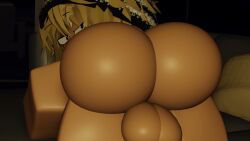 16:9 3d :3 animated ass balls beanie blonde_hair booty crop_top femboy gay gym_clothes hoover_(hooverrr34) hooverrr34 looking_back loop looping_animation no_sound penis roblox robloxian self_upload socks tagme tank_top twerking video