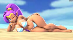 1girls 2026 3d 3d_(artwork) 3d_model 3d_render artist_name ass beach big_ass big_breasts bikini breasts female female_only fingernails headdress laying laying_down laying_on_beach laying_on_ground laying_on_side lying lying_down lying_on_side mostly_nude mostly_nude_female nails nude nude_female painted_fingernails painted_nails painted_toenails ponytail purple-haired_female purple_hair purple_hair_female red_fingernails red_nails red_toenails relliksb sfm shantae shantae_(character) solo source_filmmaker tan-skinned_female tan_body tan_skin thick_thighs thighs toenails wayforward wink winking winking_at_viewer winking_eye