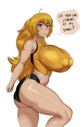 yang xiao long from rwby by mygreysky