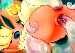 2022 anal anal_sex ass blush bodily_fluids digital_drawing_(artwork) digital_media_(artwork) eeveelution fawe female feral flareon fur generation_1_pokemon genital_fluids genitals hair halloween hi_res holidays mammal nintendo nude penetration pokemon pokemon_(species) pussy sex shaded signature simple_background solo tentacle tentacle_in_ass tentacle_monster tentacle_penetration tentacle_sex vaginal_penetration vaginal_penetration video_games