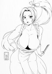 mai shiranui from fatal fury by abosomforapillow