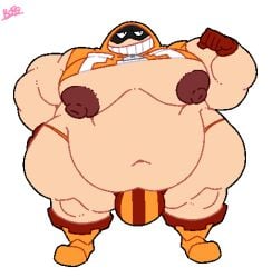 1boy ass big_ass big_butt bobthetanuki butt fat fat_ass fat_man fatgum huge_ass huge_belly huge_butt male male_only my_hero_academia obese obese_male overweight overweight_male solo solo_male taishiro_toyomitsu thick_thighs toyomitsu_taishirou wide_hips yaoi