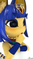 3d 3d_(artwork) 3d_model 9:16 animal_crossing animated ankha ankha_(animal_crossing) ankha_(zy0n7) anthro cat_ears cat_tail catgirl clothing dancing doubutsu_no_mori felid feline felis female flat_chest fur furry hi_res humanoid marrubi marrubi_(artist) meme music nairu_(doubutsu_no_mori) navel nintendo pussy reverse_bunnysuit royalty sad_cat_dance shaking_hips short_playtime shorter_than_30_seconds shortstack sound tail toe_socks toes vertical_video video zy0n7