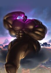 abs balls biceps hyper hyper_balls hyper_genitalia hyper_penis hyper_testicles jjin macro male male_focus male_only muscles muscular muscular_arms muscular_ass muscular_back muscular_legs muscular_male muscular_thighs nipples pecs penis testicles veins veiny_penis
