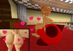 1girls ass big_ass big_butt blush bubble_ass bubble_butt cum_in_pussy female glitch_productions heart human_meggy kaibernation meggy_spletzer ponytail sex smg4 thick_thighs vaginal_penetration