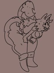 2022 animal_ears bananalizard bending_forward bending_over bent_over big_ass big_breasts cleavage cleavage_window clothed clothed_female crop_top drawpile enormous_thighs exposed_belly full_body fully_clothed furry huge_ass huge_hips hyper_ass hyper_hips hyper_thighs jeans long_hair looking_at_viewer massive_thighs semi-anthro side_view simple_background sketch solo_female tail terraria thick_ass thick_legs thick_thighs uncolored zoologist_(terraria)