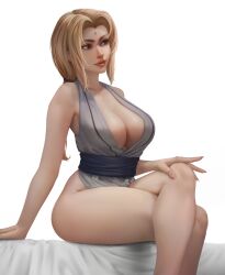 tsunade from naruto by fawoyu