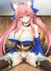 tamamo no mae (fate) from fate (series) by hellandheaven