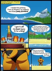bowser from donkey kong (series) by elfein