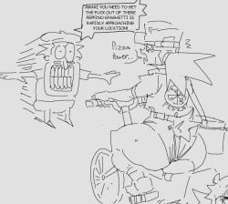 amari (scared bum) from pizza tower by ghastlybum