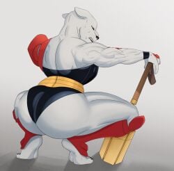 1girls 2025 3_toes 4_fingers absurd_res angry anthro arm_armor armor aspirantpill ass back_muscles backless_clothing backless_leotard bare_shoulders barefoot bent_leg big_ass big_breasts big_butt big_muscles biped black_armor black_breastplate black_claws black_eyebrows black_lips black_nose black_sclera breastplate breasts bubble_ass bubble_butt claws clothed clothed_anthro clothed_female clothing club_(weapon) crouching cuffs_(clothing) dat_ass digital_drawing_(artwork) digital_media_(artwork) ears_down extended_arms eyebrows fat_ass fat_butt feet felid female female_only fingers frown full-length_portrait fur gradient_background greaves half-closed_eyes hi_res huge_ass huge_butt humanoid_feet humanoid_hands image_comics invincible invincible_(image_comics) iris leotard light_body light_fur lion lips looking_at_viewer looking_back looking_back_at_viewer mammal melee_weapon monotone_body monotone_fur multicolored_clothing multicolored_leotard muscle_girl muscular muscular_anthro muscular_arms muscular_female muscular_thighs narrowed_eyes pantherine pinup pivoted_ears plantigrade pointy_ears portrait pose prick_ears pupils raised_heel red_armor shadow simple_background snarling snout solo solo_female squatting tailless teeth textured_background thick_thighs thin_eyebrows thokk's_daughter three-quarter_view toe_claws toes two_tone_clothing two_tone_leotard vein veiny_arms veiny_muscles weapon white_body white_ears white_fur wide_hipped_anthro wide_hipped_female wide_hips yellow_eyes