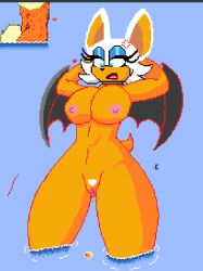 rouge the bat from sonic (series) by peter susui