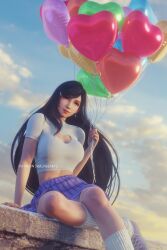 tifa lockhart from final fantasy by ria-neearts