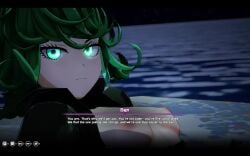 1boy 1girls animated breasts cum cum_in_pussy cum_inside english_subtitles floating flying_sex gameplay gameplay_mechanics green_eyes green_hair green_hair_female half-dressed half_naked half_naked_female half_naked_male hands_around_neck hands_on_ass hentaudio moon moonlight my_hentai_fantasy naughty_capy nude_male ocean one-punch_man penetration petite petite_female psychic psychic_powers rock sex small_breasts sound tagme tatsumaki video voice_acted