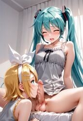 hatsune miku from vocaloid