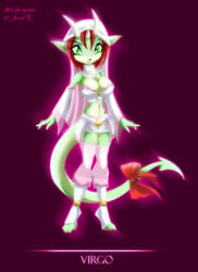 anthro breasts dragon female jessica_elwood matypup scalie solo