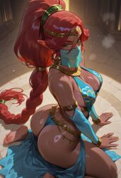 gerudo from breath of the wild by vortezturtle2