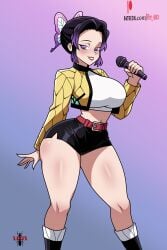 huntrix from demon slayer by fire antx